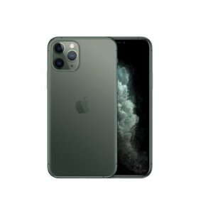 Apple IPhone 11 Pro Max 6.5-Inch (4GB RAM, 256GB ROM),iOS 13, (12MP+12MP+12MP)+12MP 4G LTE Smartphone - Midnight Green
