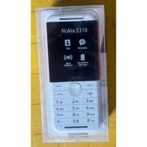 Nokia 5310 Wireless FM Radio Dual Front-Facing Speakers 1200mAh Removable Battery Dual SIM 2.4 Inches QVGA Screen Rear Camera With Flashlight Dedicated Music Keys