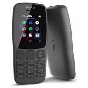 Nokia Button Dual Sim, Small Basic Phone Cheap Black Color