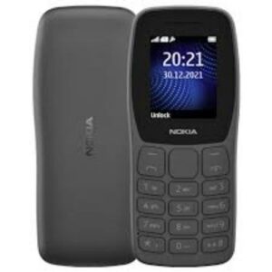 Nokia 105_African Edition,1.77",4MB/4MB,800MAh, Dual Sim- Charcoal