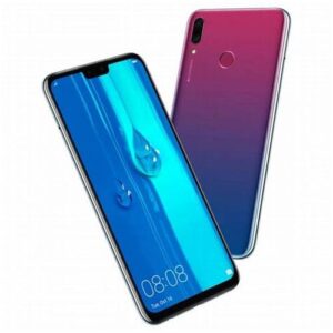 Huawei Y9 2019 99.9%NEW 6GB RAM + 128GB ROM 4000mAh Dual SIM 6.5 Inch Screen HD Camera 13MP Face Unlock + Fingerprint Refurbished Smartphone - Purple